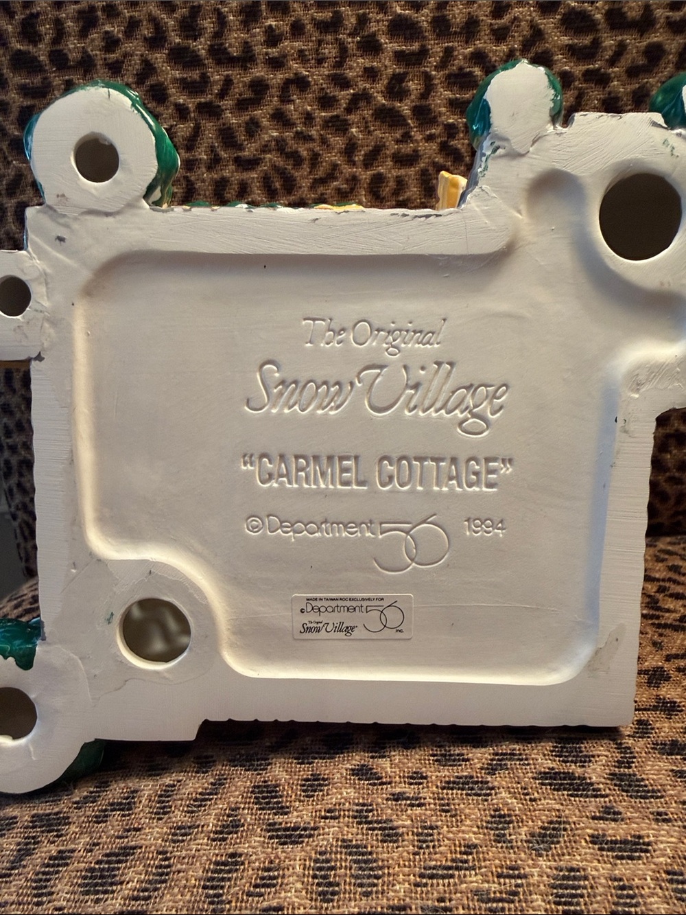 (Retired) Dept 56 Original Snow Village.Carmel Cottage. With Cord, Light and Box - Picture 11 of 12